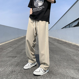 2024春夏新款薄款织带设计宽松休闲裤1003K72P55，男装休闲裤，星座1003