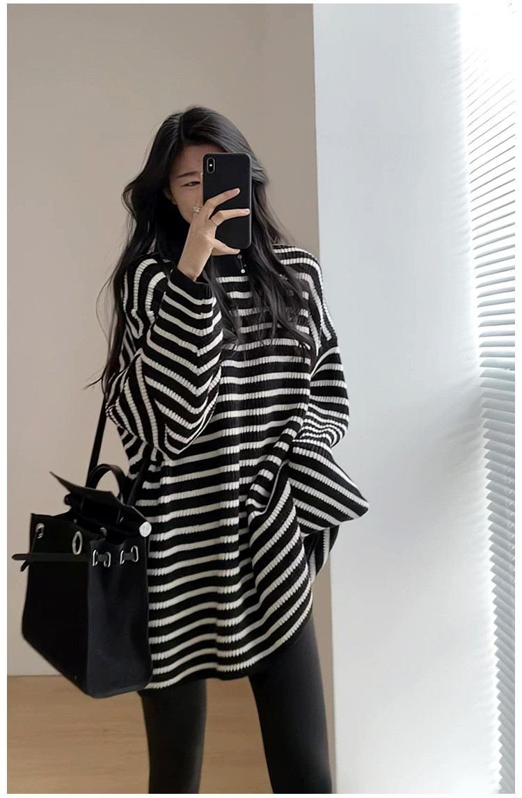 출산 가을 정장 유행 가을 스웨터 탑 봄 가을 니트 스웨터 가을 겨울 2022 새 드레스