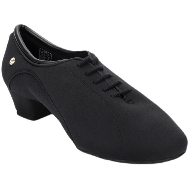 ADSMISSFUN男拉丁教师练习鞋A3017-18伦巴恰恰舞鞋牛津弹力布毛底