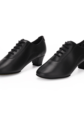 ADSMISSFUN拉丁教师鞋 A1002-11女拉丁恰恰练习舞鞋软底桑巴中跟