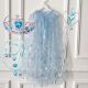 女童蓝色雪花披肩女宝冰雪奇缘披风艾莎拖地披纱儿童公主披肩斗篷