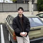 黑色复古立领夹克羽绒服冬季 外套轻薄棉服加厚保暖 男生2026新款