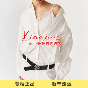 福蝶2026春夏款棉感衬衫连衣裙2610Q11107-1799