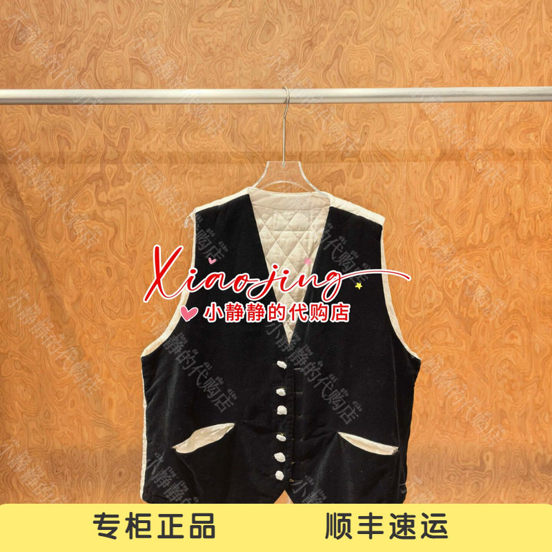 UOOYAA/乌丫2026冬季专柜正品UY26432A234152 水洗棉服马甲2799