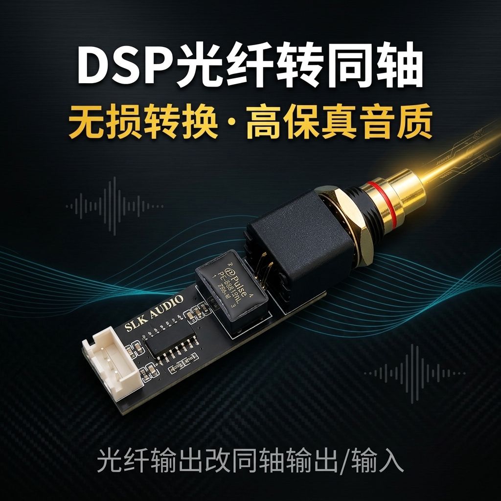 光纤输入改同轴输入DSP车机改装
