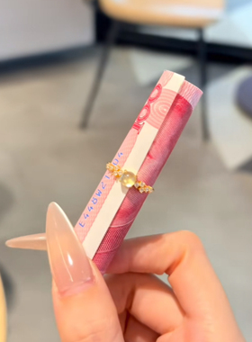 日进斗金戒指小灵蛇日进斗银翡月戒指尾戒活口可调节