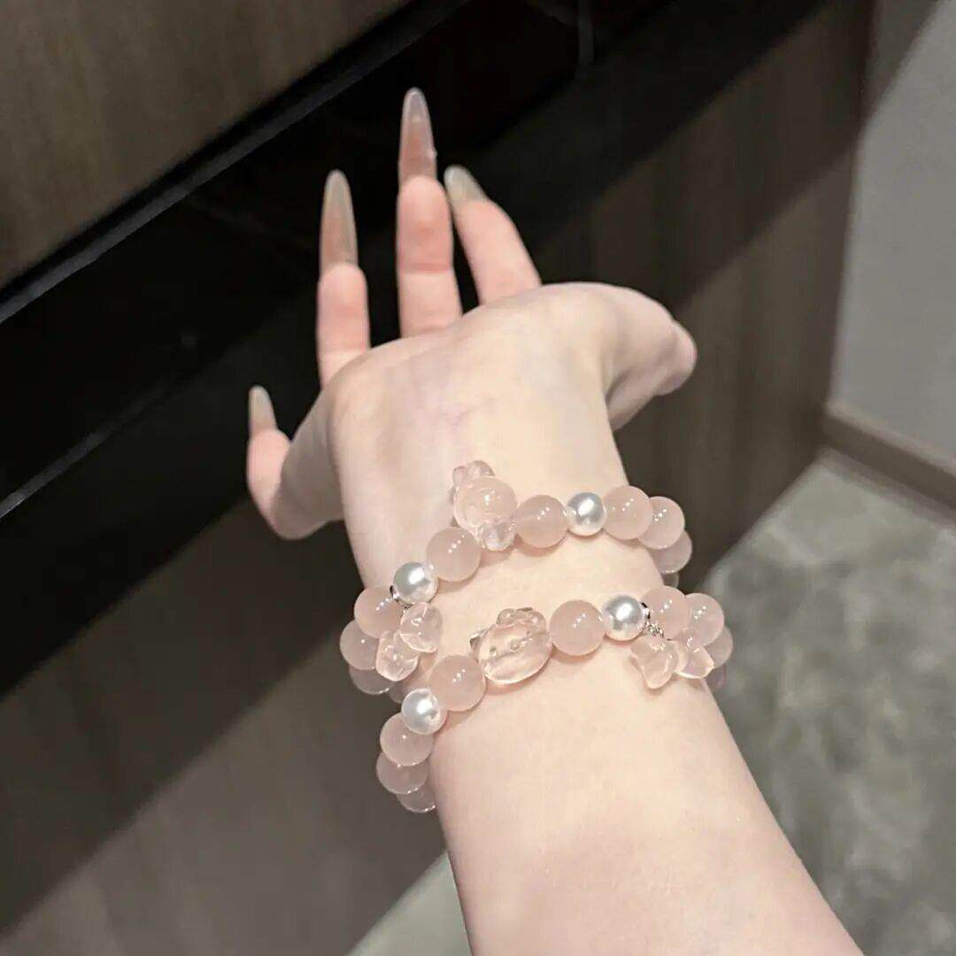 手链 「kitty贝贝Melody宝宝」粉色手串礼物女友闺蜜美乐蒂粉水