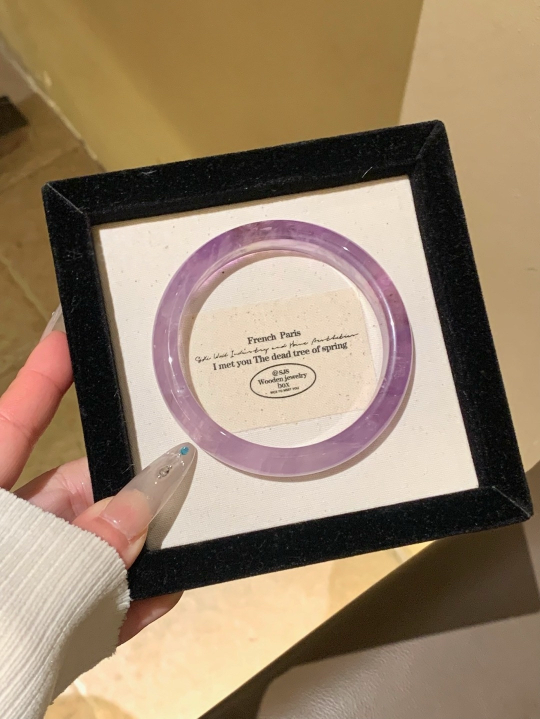 粉水晶手镯纯天然紫水晶手镯紫罗兰玉手镯小众女款玉镯子翡翠礼物,珠宝/钻石/翡翠,手饰,淘宝优惠券,粉丝福利购,淘宝优惠卷