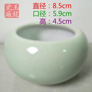 包邮陶瓷仿古摆件颜色釉笔洗烟灰缸水浅水罐笔筒文房四宝学生用