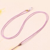 小清新细款 吊坠项链绳diy翡翠珠宝水晶琥珀挂件绳曼波线文艺挂绳
