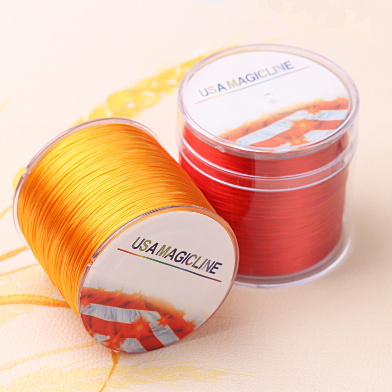 串珠常用扁形彩色水晶线穿佛珠松紧线弹力线diy手串手链皮筋线绳