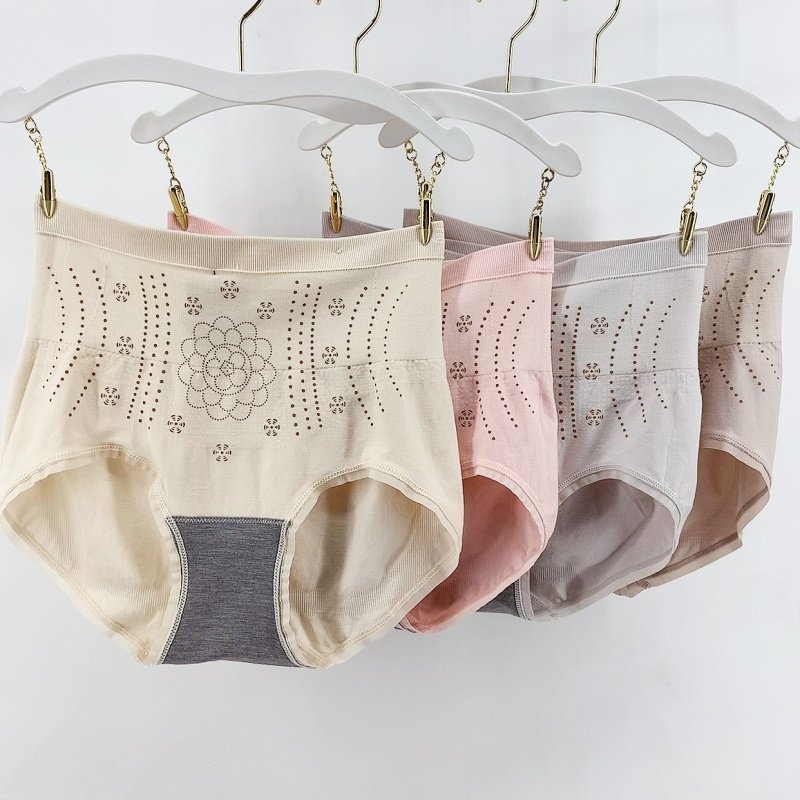 中高腰无缝收腹内裤塑身