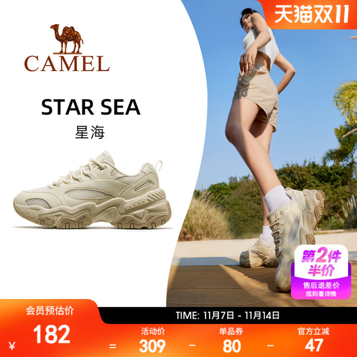 骆驼老爹鞋春季新款女鞋休闲鞋