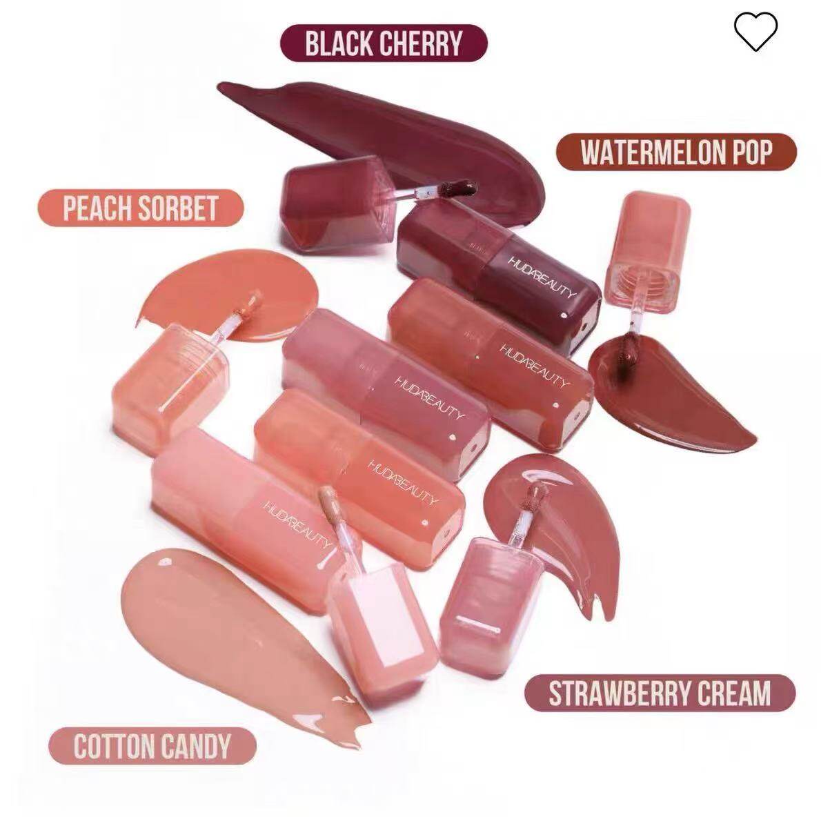 现货24新品Huda Beauty液体腮红液显色自然Cotton Candy正装4.5ml