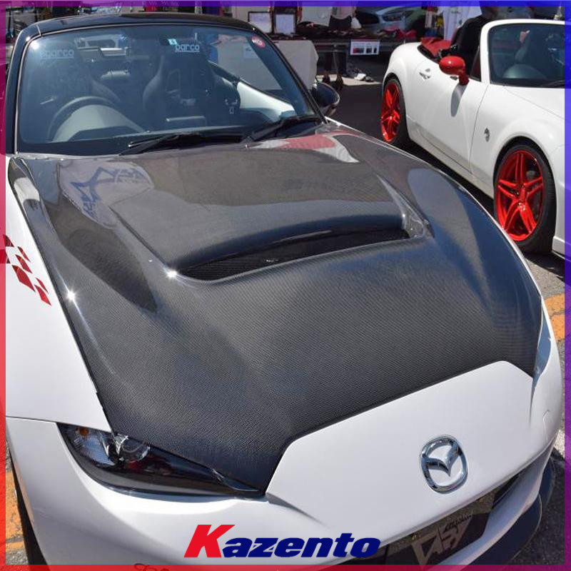 马自达MX5碳纤维ND改装GV款机盖