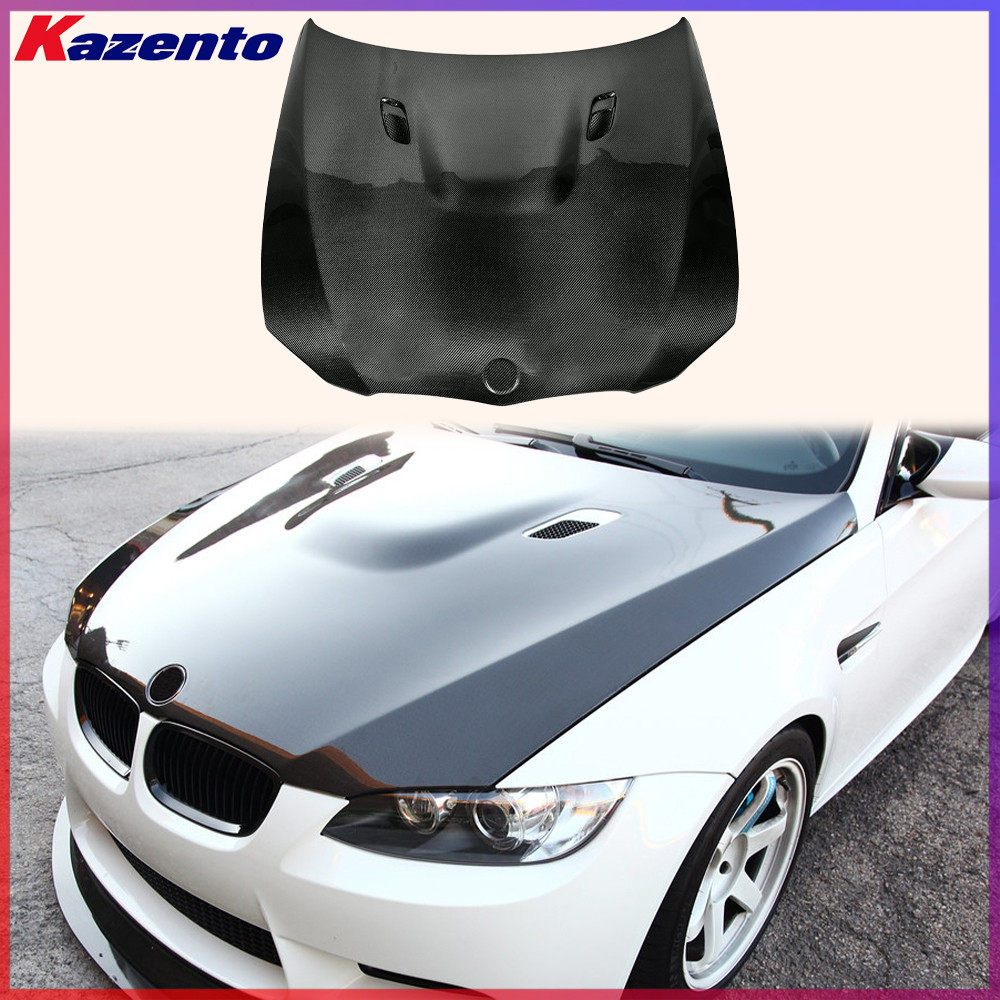 适用BMW宝马E92 M3 11-13年碳纤维机盖改装 OE原厂款发动机引擎盖