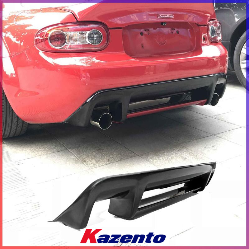 MX5改装后扰流NC碳纤维后唇Miata
