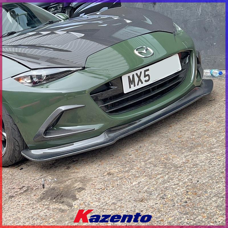 MX5碳纤维ND改装火箭兔前唇包围