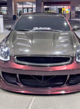 适用英菲尼迪Infiniti G35 Coupe 碳纤维改装件 AM款开孔车头机盖
