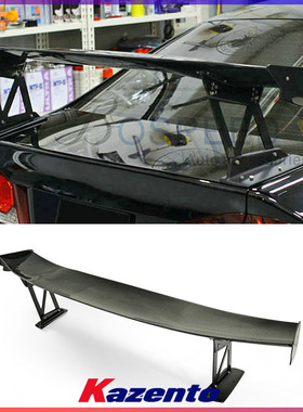 适用本田思域FD2 碳纤维GT尾翼改装件 JS Racing款后扰流定风尾翼