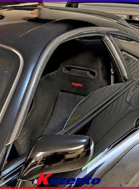 适用丰田SUPRA MK4 A80 碳纤维改装件 太阳挡加装 晴雨挡窗眉贴件