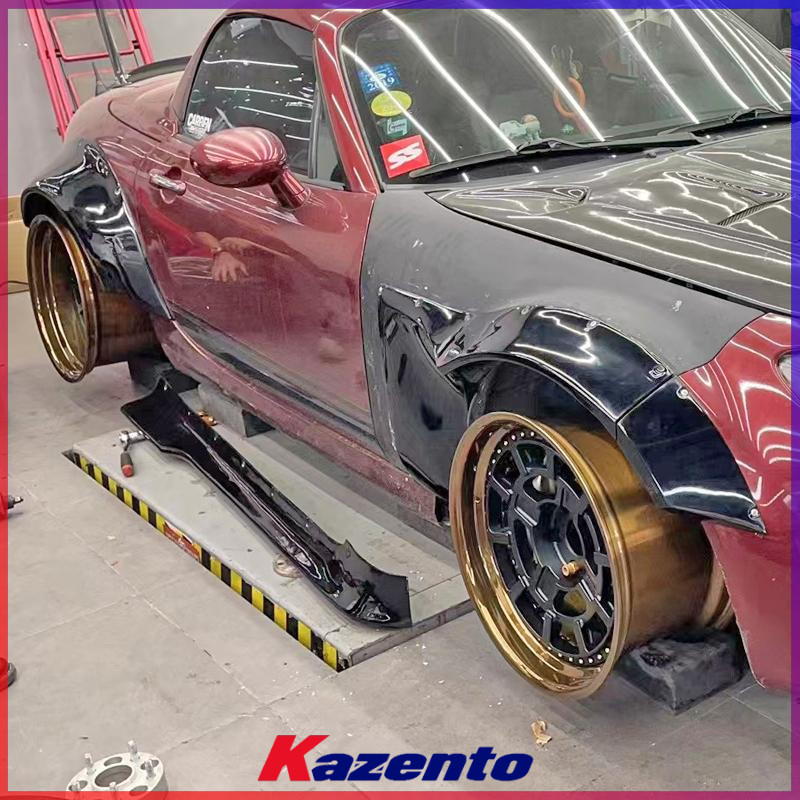 MiataMX5NC改装碳纤维前后轮眉