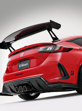 适用本田Civic思域TYPE R FL5碳纤维GT尾翼 Varis款 后扰流定风翼