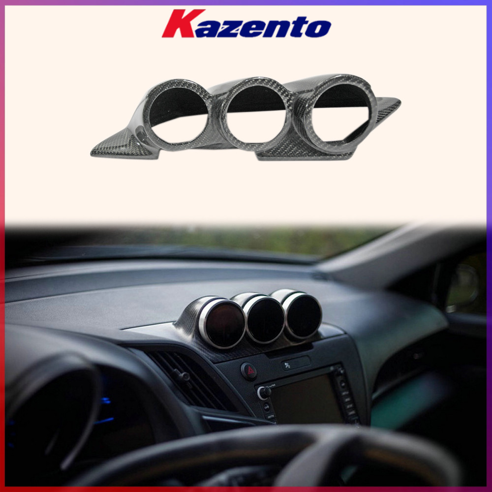 本田CR-Z中控仪表碳纤维三连表座