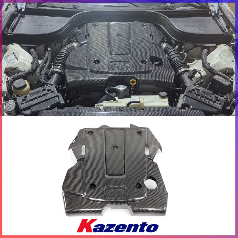 英菲尼迪G35G37碳纤机舱引擎罩