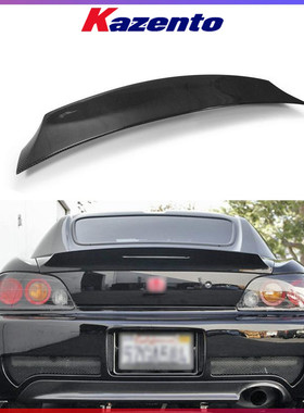 适用本田S2000 AP1AP2碳纤维尾翼改装件 ZR款小压尾 后扰流定风翼