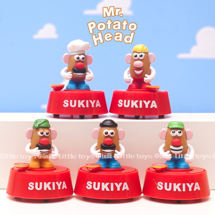 散货食其家玩具总动员薯蛋头先生土豆先生一家模型车摆件手办
