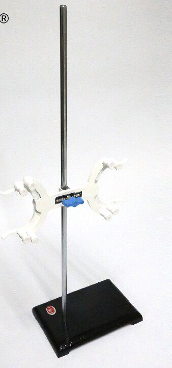 滴定台 铁架台(带蝴蝶夹) 滴定管专用 整套 实验器材 可开票