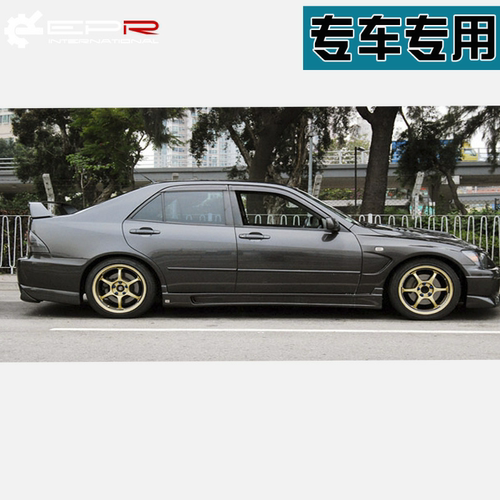 适用于雷克萨斯98-05 IS200 RS200 XE10咬地鲨CS款侧裙树脂小包围