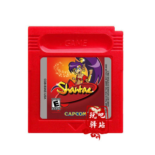 GBC游戏卡带 GBA GBASP适用 Shantae 桑塔  英文版 芯片记忆