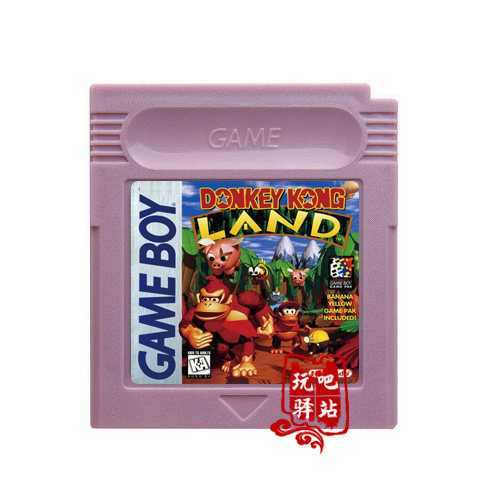 GBC游戏卡 大金刚大陆系列 大金刚5  Donkey Kong Land 英文版