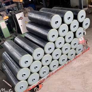 厂家供应船用舷梯橡胶滚轮直径160mm 长度500长度580各种尺寸定制