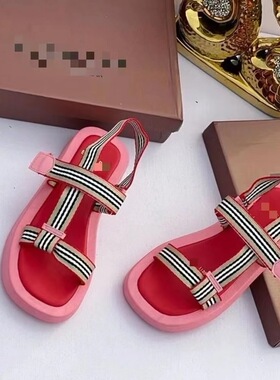 平底沙滩凉鞋女43大码厚底凉鞋women flat sndls bech shoes big