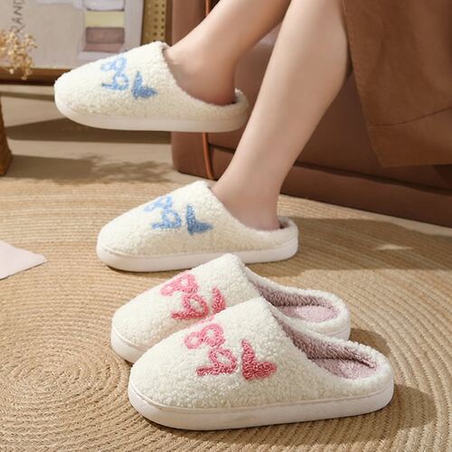 women's men's Stay warm home winter seagull cotton slippers