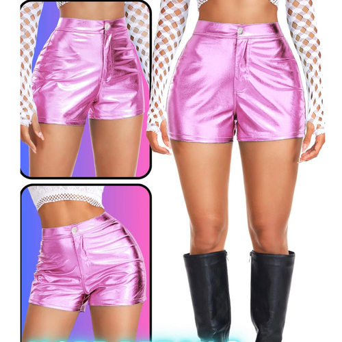 Shiny shorts, tight fitting party costume women's pants girl