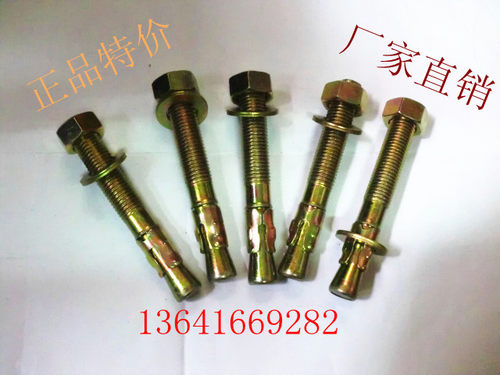 膨胀螺栓车修JB/ZQ4763M20x100到M20x300正品内膨胀螺丝壁虎特价