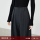 夏莫卡高智风通勤灰色西装 加长7855 裤 女秋冬显瘦高级感垂感阔腿裤