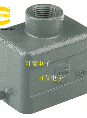 哈丁HARTING重载连接器 09300061440 顶出6芯6针上壳 航空插头