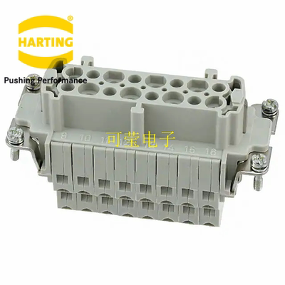 哈丁HARTING重载连接器  09330162772  HAN 16 ESS-F 16芯母头