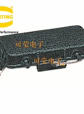 HARTING 09370245405 HAN M24B IP65 黑色双扣防尘盖保护盖哈丁