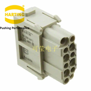 HARTING  09140123101  Han-Modular 12芯母插头 Han模块 插针