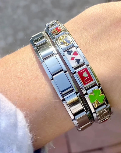 意大利模块手链欧美时尚手饰女生男生饰品Italian Bracelet