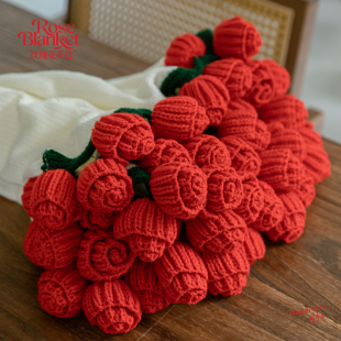 情人节礼物送女友闺蜜生日礼物高级感玫瑰花束毯子成品办公室午睡