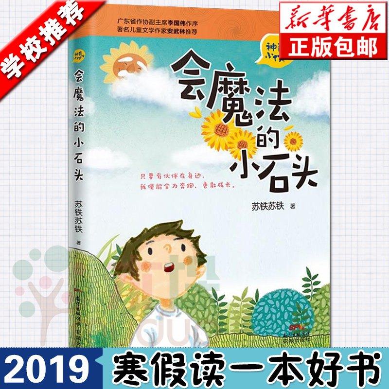 一本好书  会魔法的小石头 苏铁苏铁著学校推 荐儿童文学童话故事小
