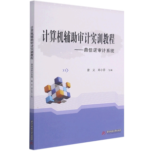 计算机辅助审计实训教程——鼎信诺审计系统