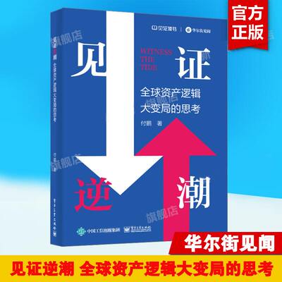 官方正版】 见证逆潮 付鹏 全球资产逻辑大变局的思考 投资决策资产配置攻略资产负债表经济周期证券投资 电子工业出版社